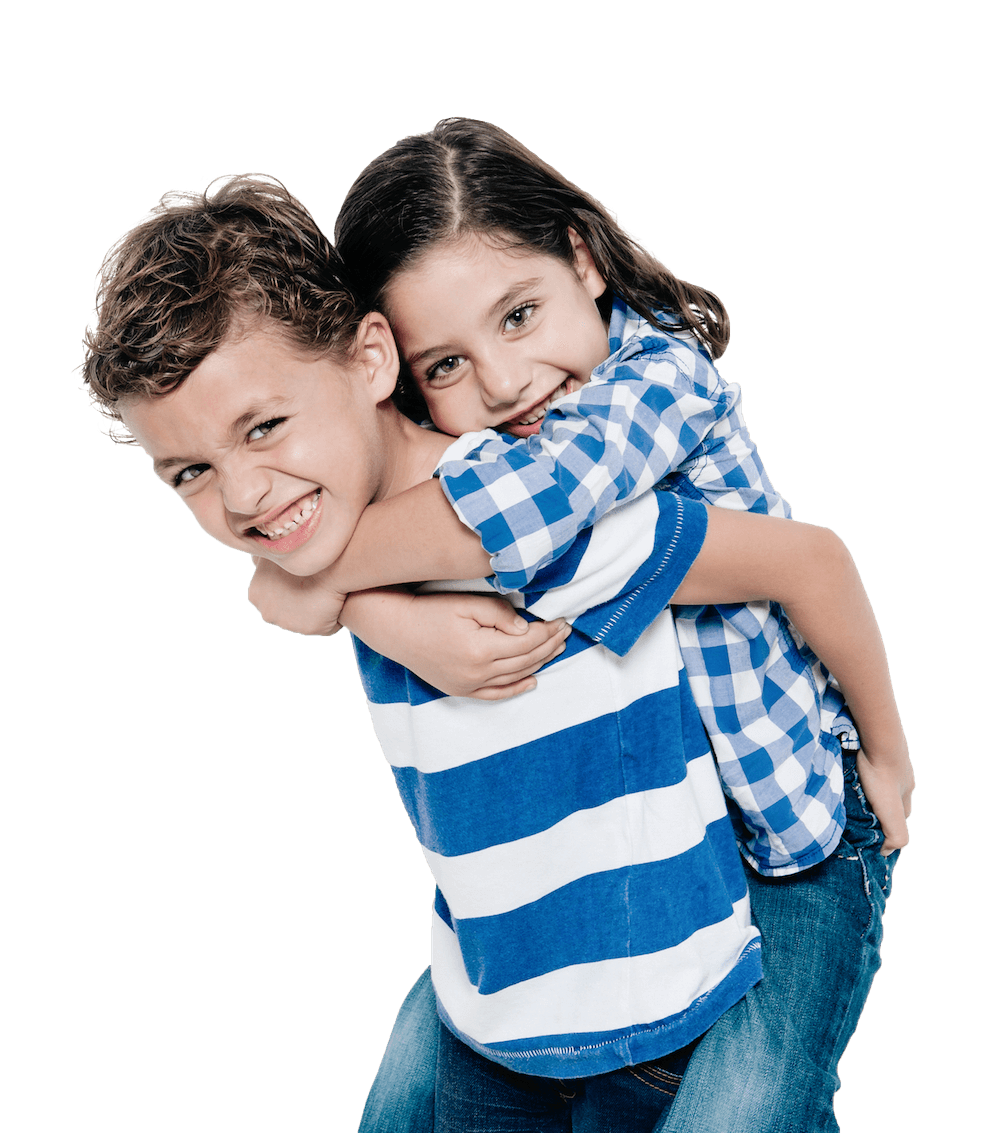 happy siblings and healthy teeth - children's dental specialists